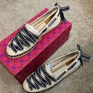 **SOLD** Almost New Tory Burch Espadrilles